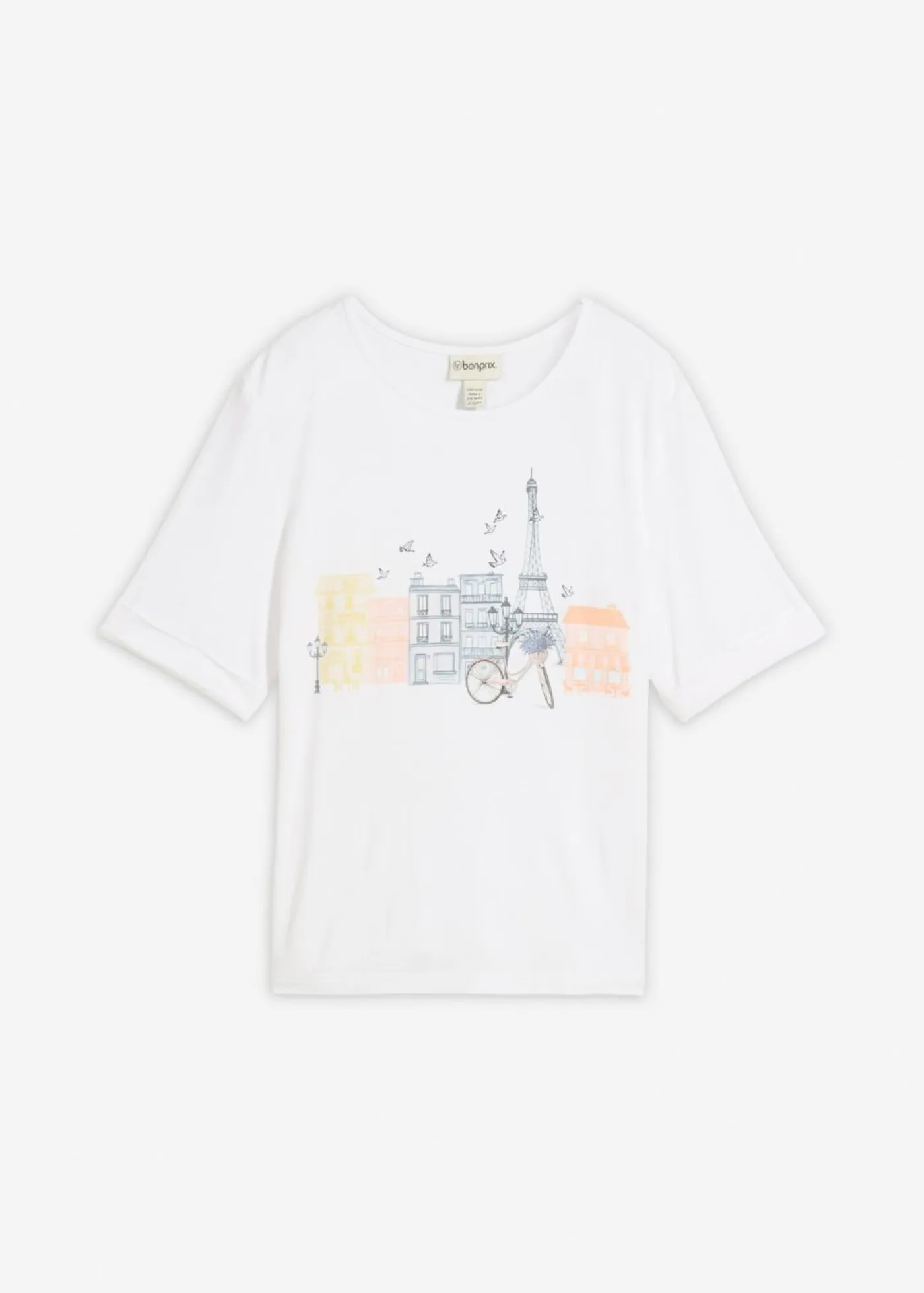 Online Camiseta de mezcla de viscosa Mujer Camisetas
