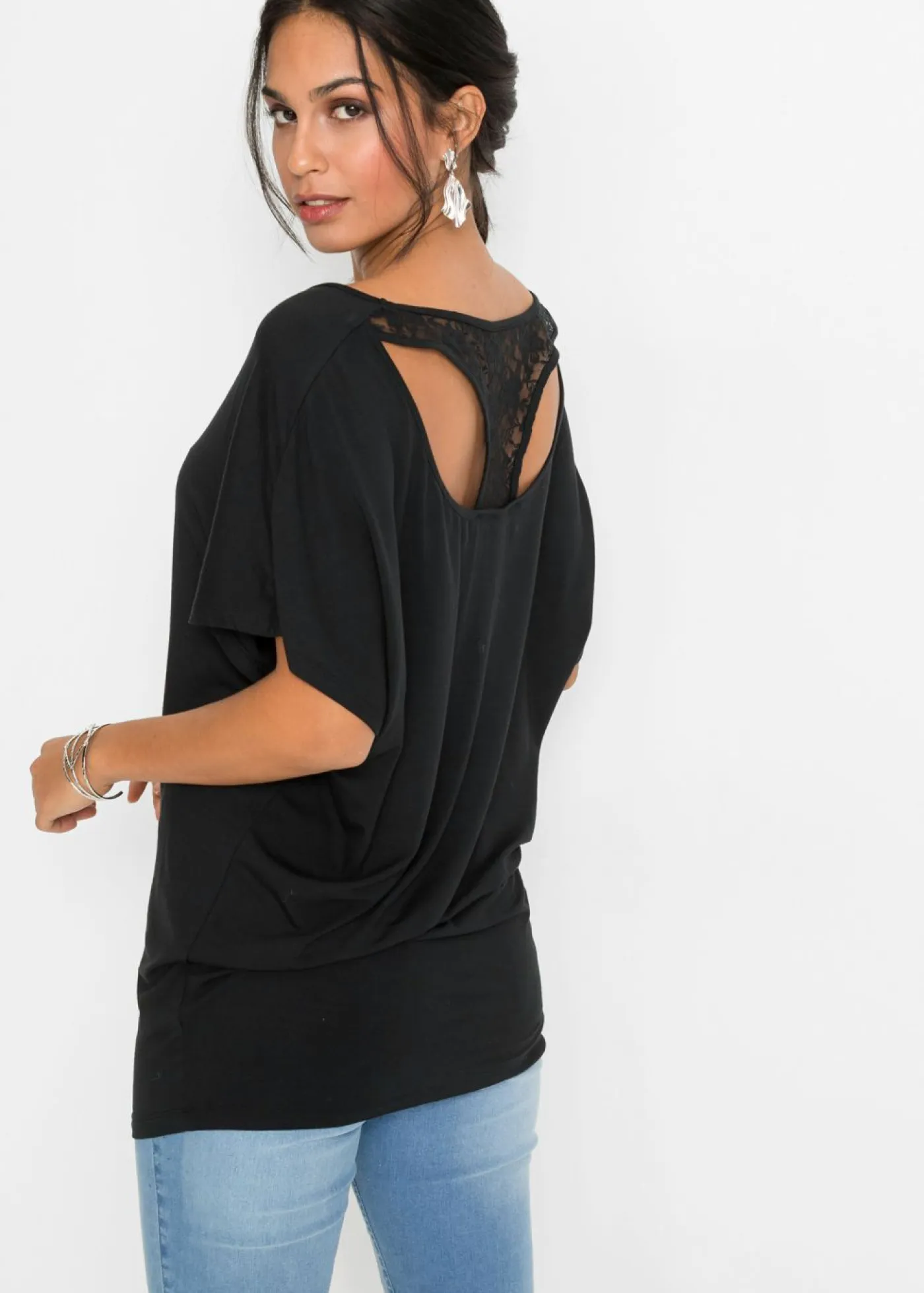 Camiseta de mezcla de viscosa Mujer Camisetas