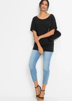 Camiseta de mezcla de viscosa Mujer Camisetas