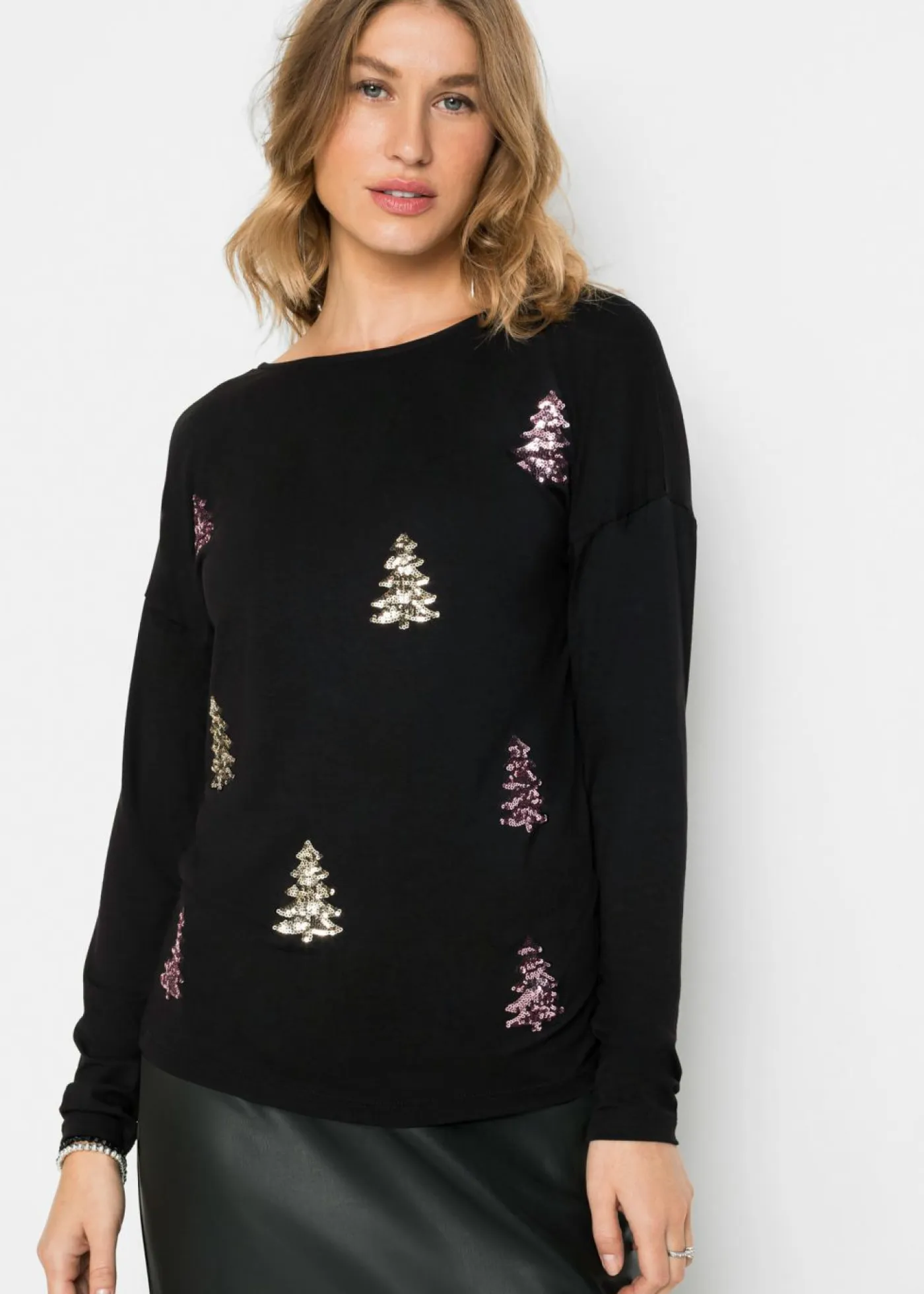 Best Camiseta de mezcla de viscosa fluida Mujer Camisetas
