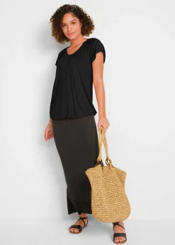 Sale Camiseta de mezcla de viscosa Mujer Camisetas|Novedades