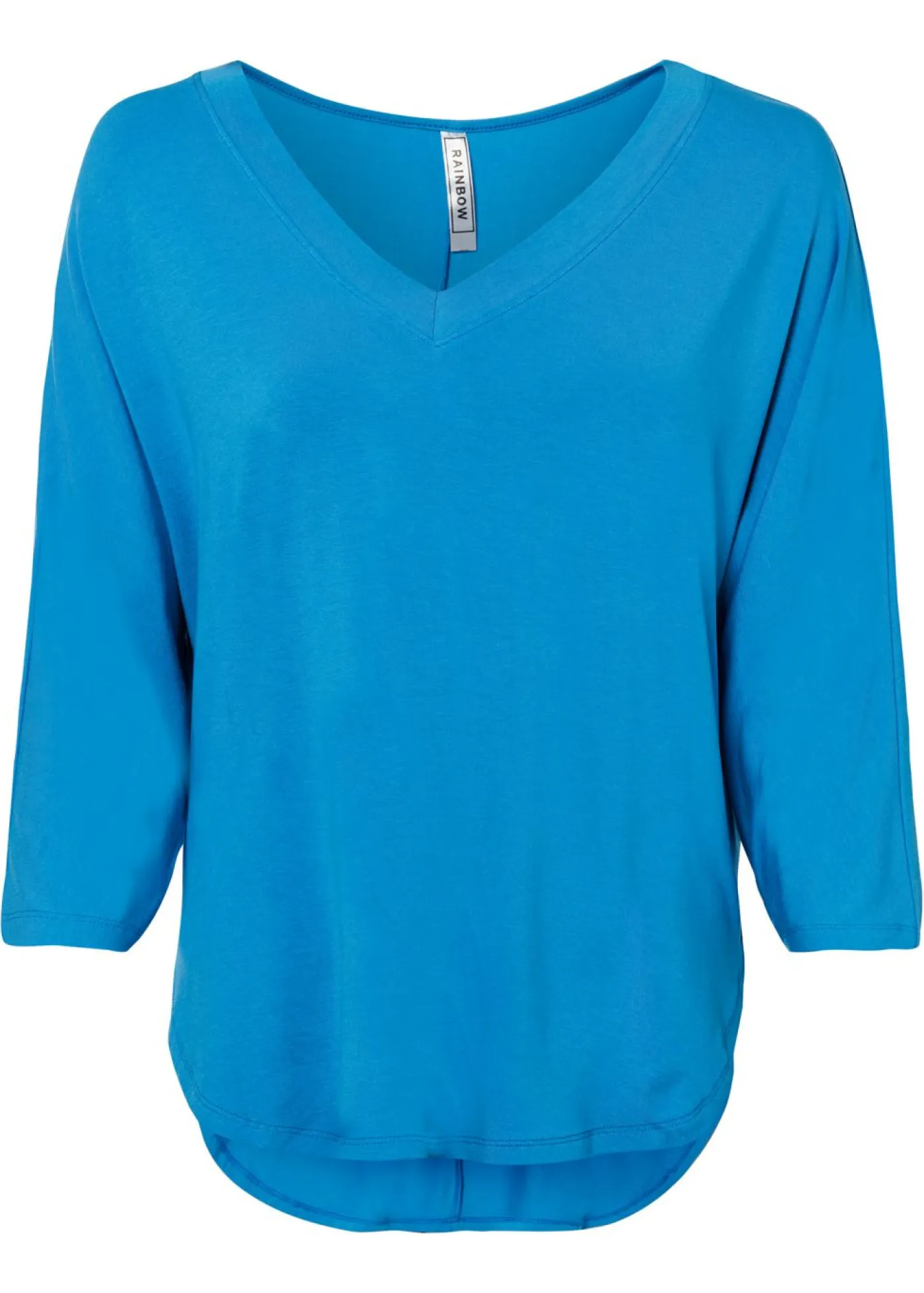 Clearance Camiseta de mezcla de viscosa fluida Mujer Camisetas|Novedades