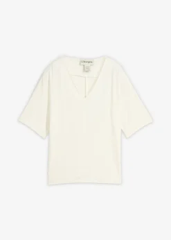 Online Camiseta de mezcla de viscosa Mujer Camisetas
