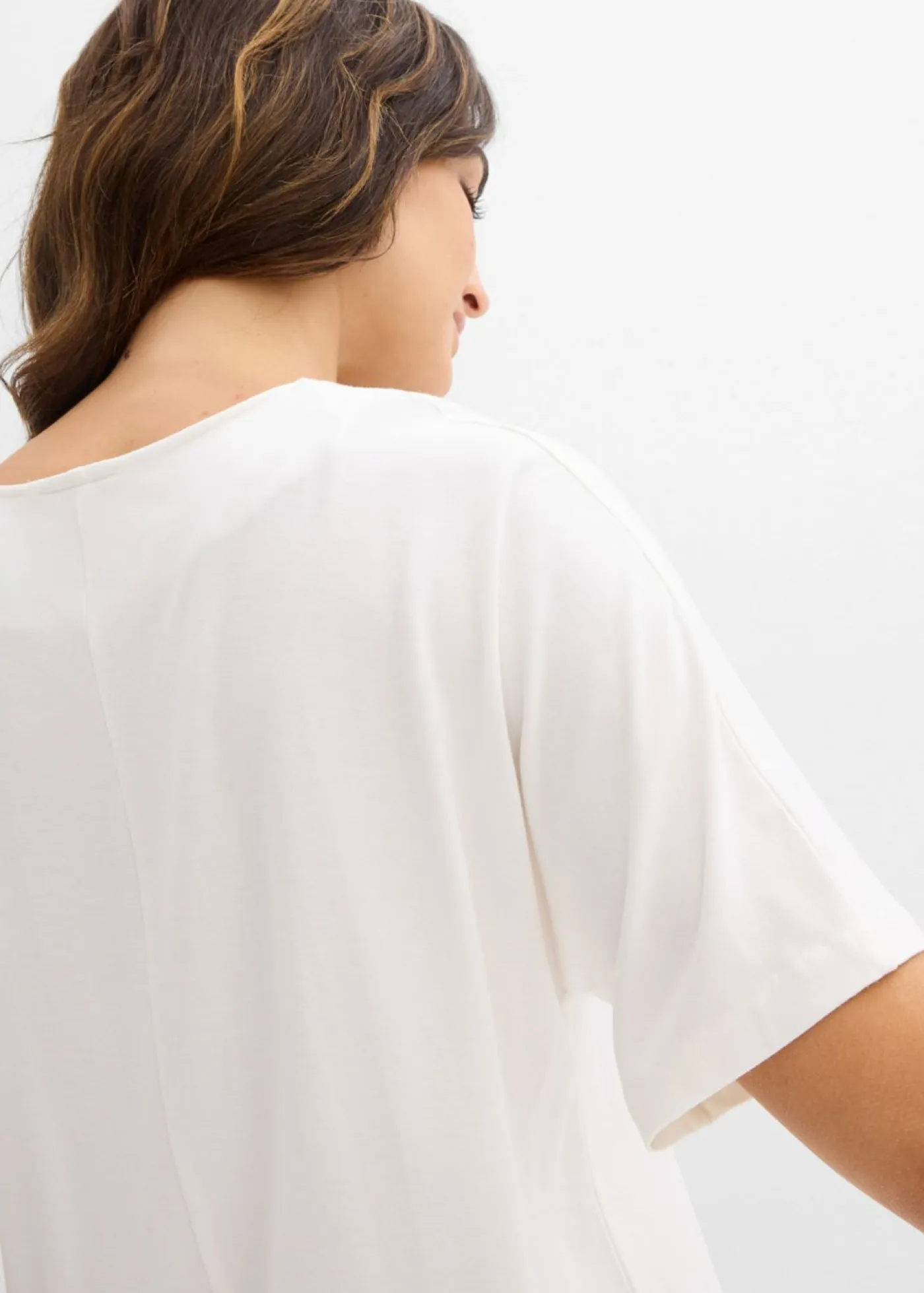 Online Camiseta de mezcla de viscosa Mujer Camisetas