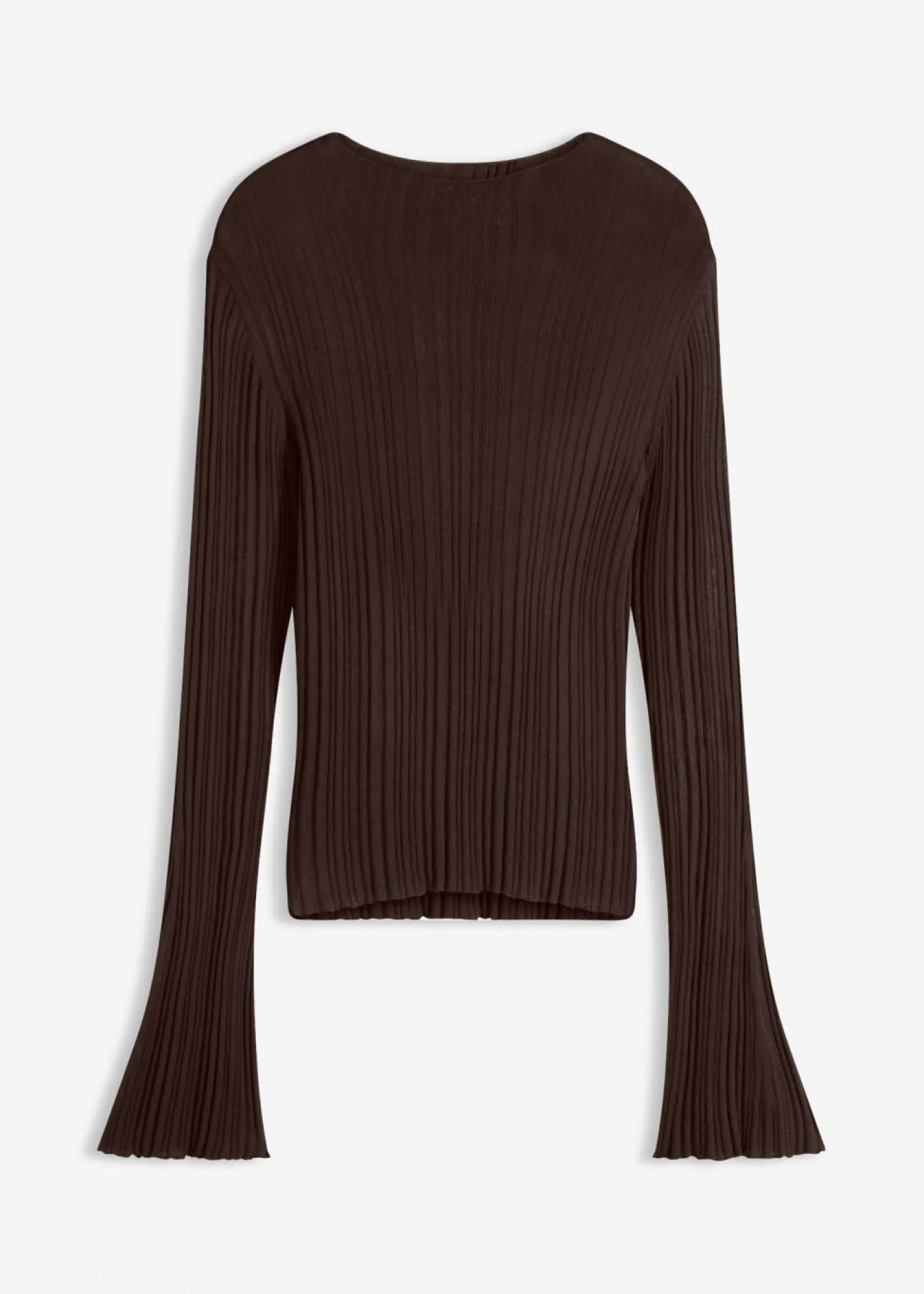 Online Camiseta de punto semitransparente Mujer Camisetas|Ropa De Punto