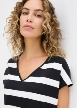 Clearance Camiseta de rayas Mujer Camisetas|Novedades