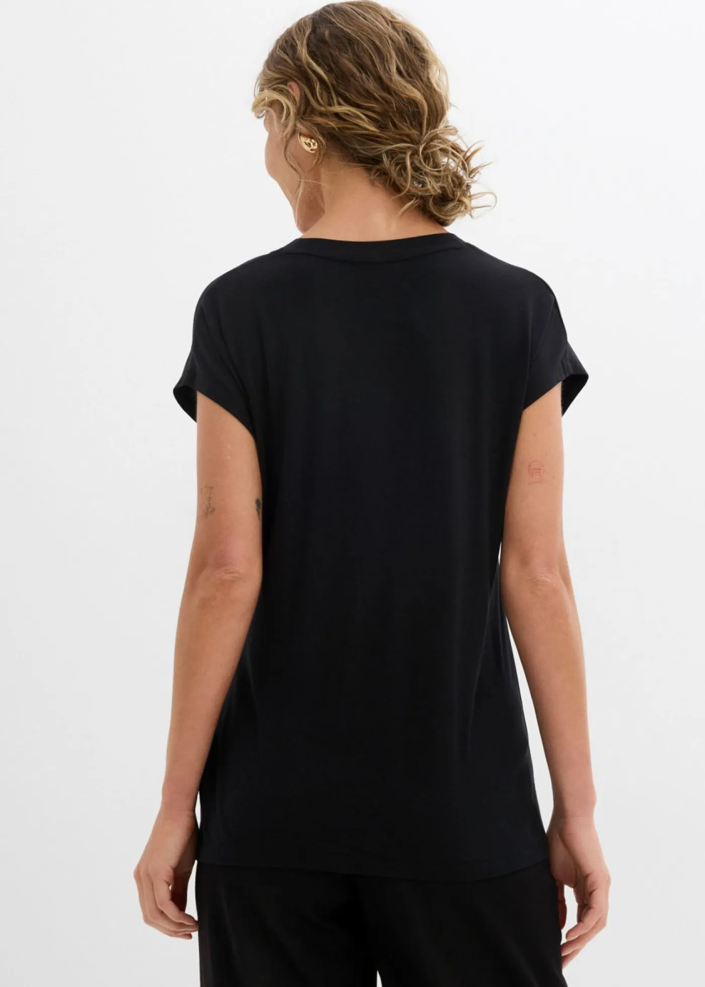 Sale Camiseta de suave mezcla de viscosa Mujer Camisetas