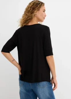Clearance Camiseta de suave mezcla de viscosa Mujer Básicos|Camisetas