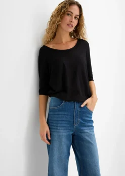 Clearance Camiseta de suave mezcla de viscosa Mujer Básicos|Camisetas