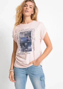 Sale Camiseta de suave mezcla de viscosa Mujer Camisetas
