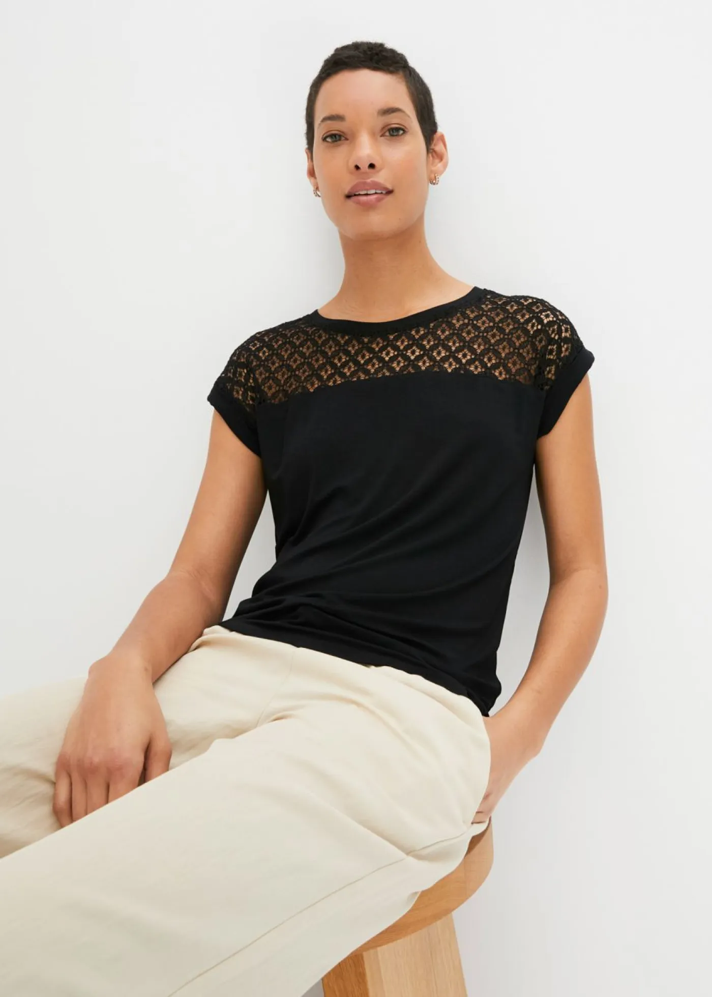Best Camiseta de suave mezcla de viscosa Mujer Camisetas