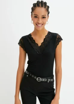 Best Camiseta de suave mezcla de viscosa Mujer Camisetas