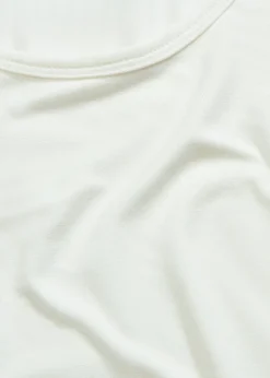 Best Camiseta de suave mezcla de viscosa Mujer Básicos|Camisetas