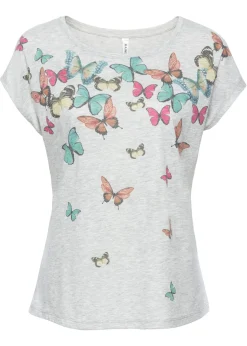 Hot Camiseta de suave mezcla de viscosa Mujer Camisetas