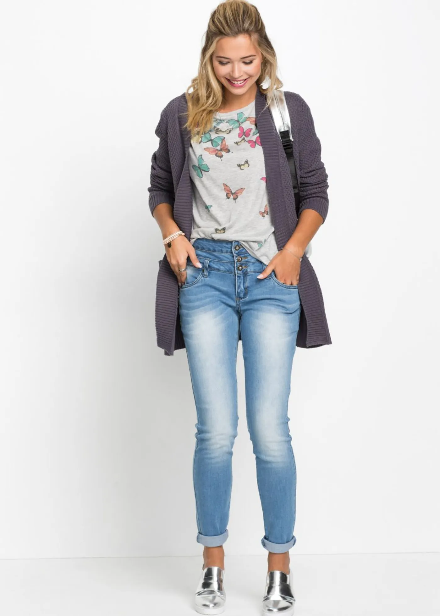 Hot Camiseta de suave mezcla de viscosa Mujer Camisetas