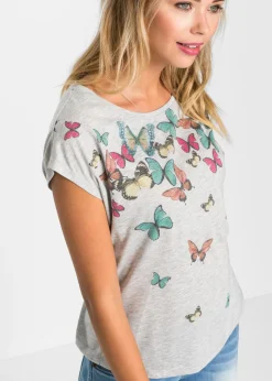 Hot Camiseta de suave mezcla de viscosa Mujer Camisetas