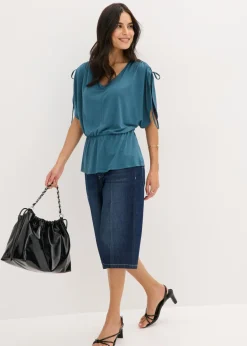 Hot Camiseta de suave mezcla de modal Mujer Camisetas