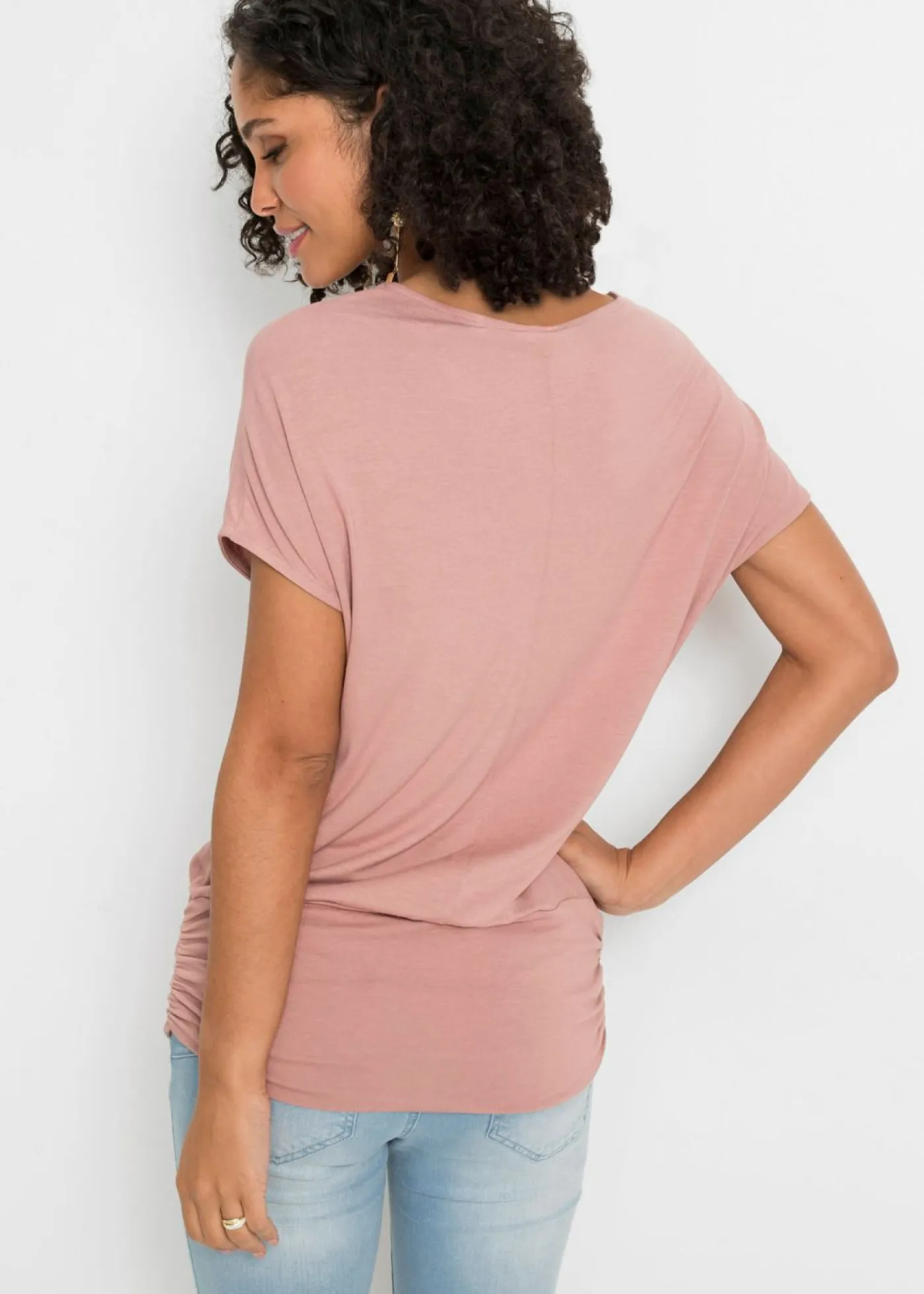 Best Camiseta de suave mezcla de viscosa Mujer Camisetas