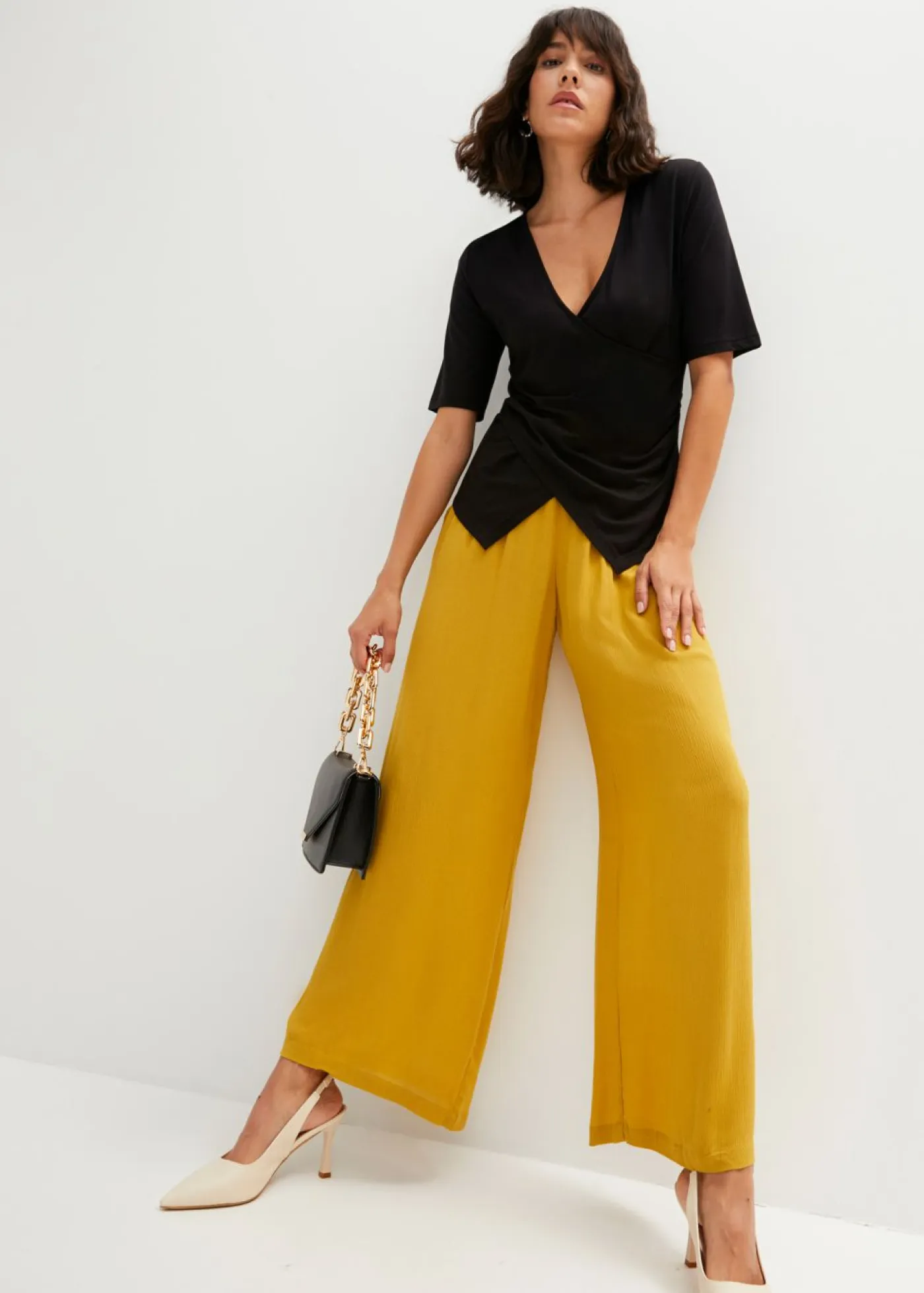 Camiseta de suave mezcla de viscosa Mujer Camisetas|Novedades