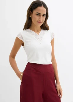 Camiseta de suave mezcla de viscosa Mujer Camisetas