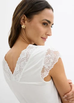 Camiseta de suave mezcla de viscosa Mujer Camisetas