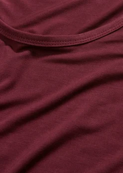 Outlet Camiseta de suave mezcla de viscosa Mujer Básicos|Camisetas