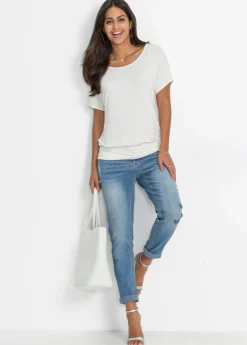 Best Camiseta de suave mezcla de viscosa Mujer Camisetas