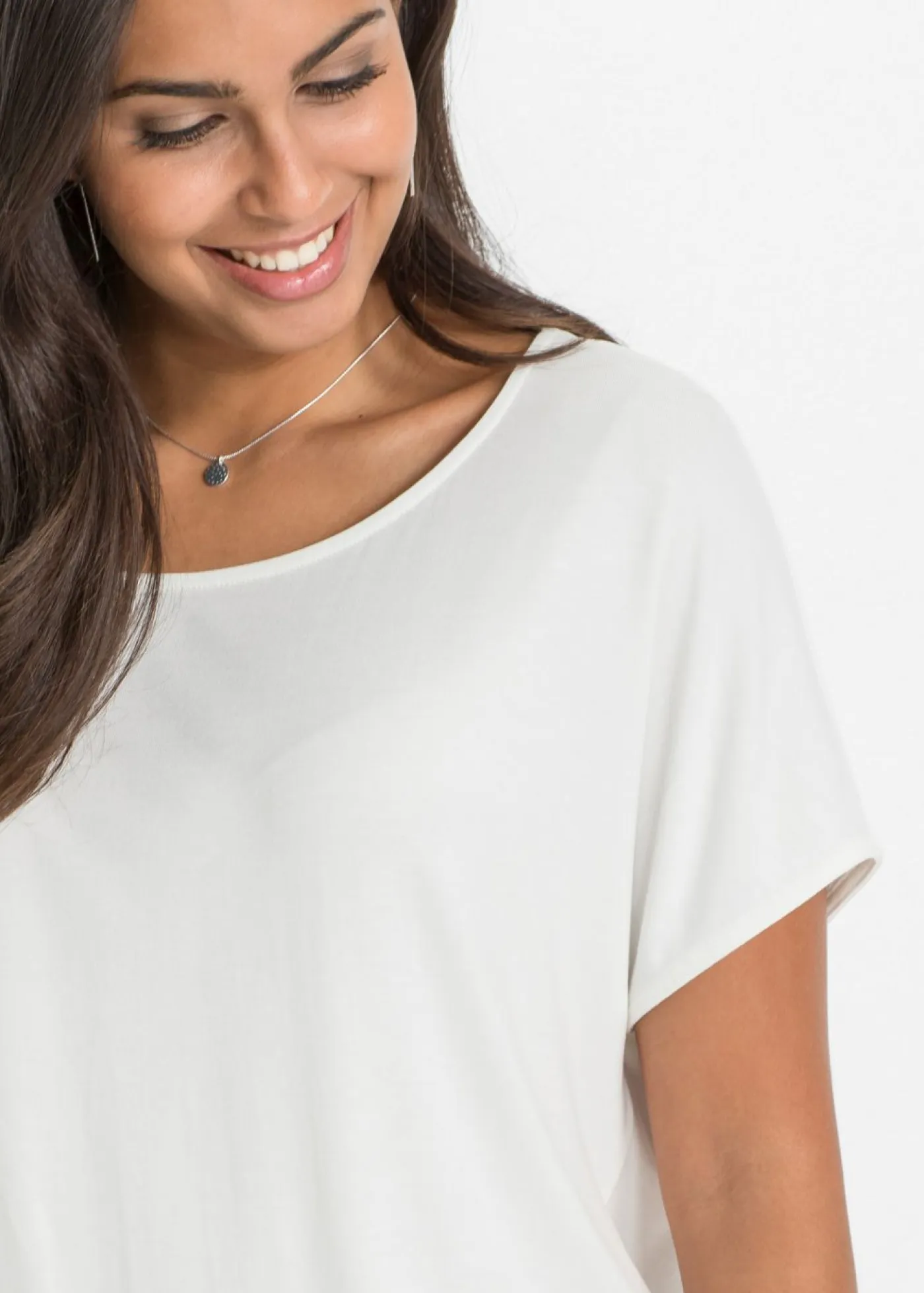 Best Camiseta de suave mezcla de viscosa Mujer Camisetas