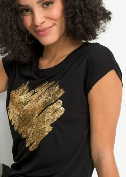 Camiseta de suave mezcla de viscosa Mujer Camisetas
