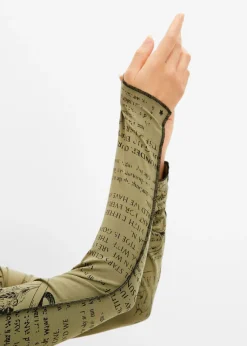 Sale Camiseta de suave viscosa con manga larga Mujer Camisetas