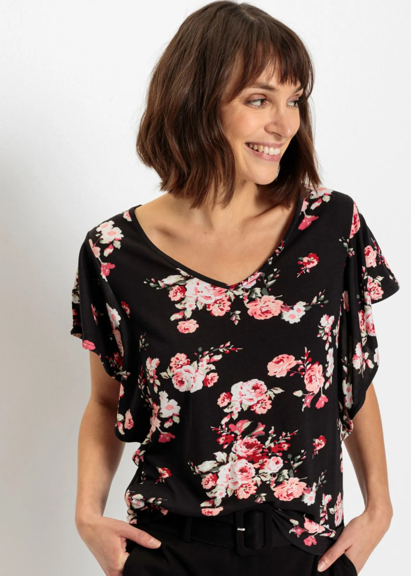Outlet Camiseta de viscosa Mujer Camisetas