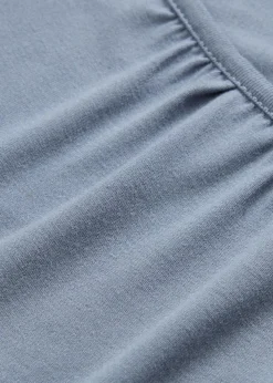 Hot Camiseta de viscosa con mangas de murciélago Mujer Camisetas