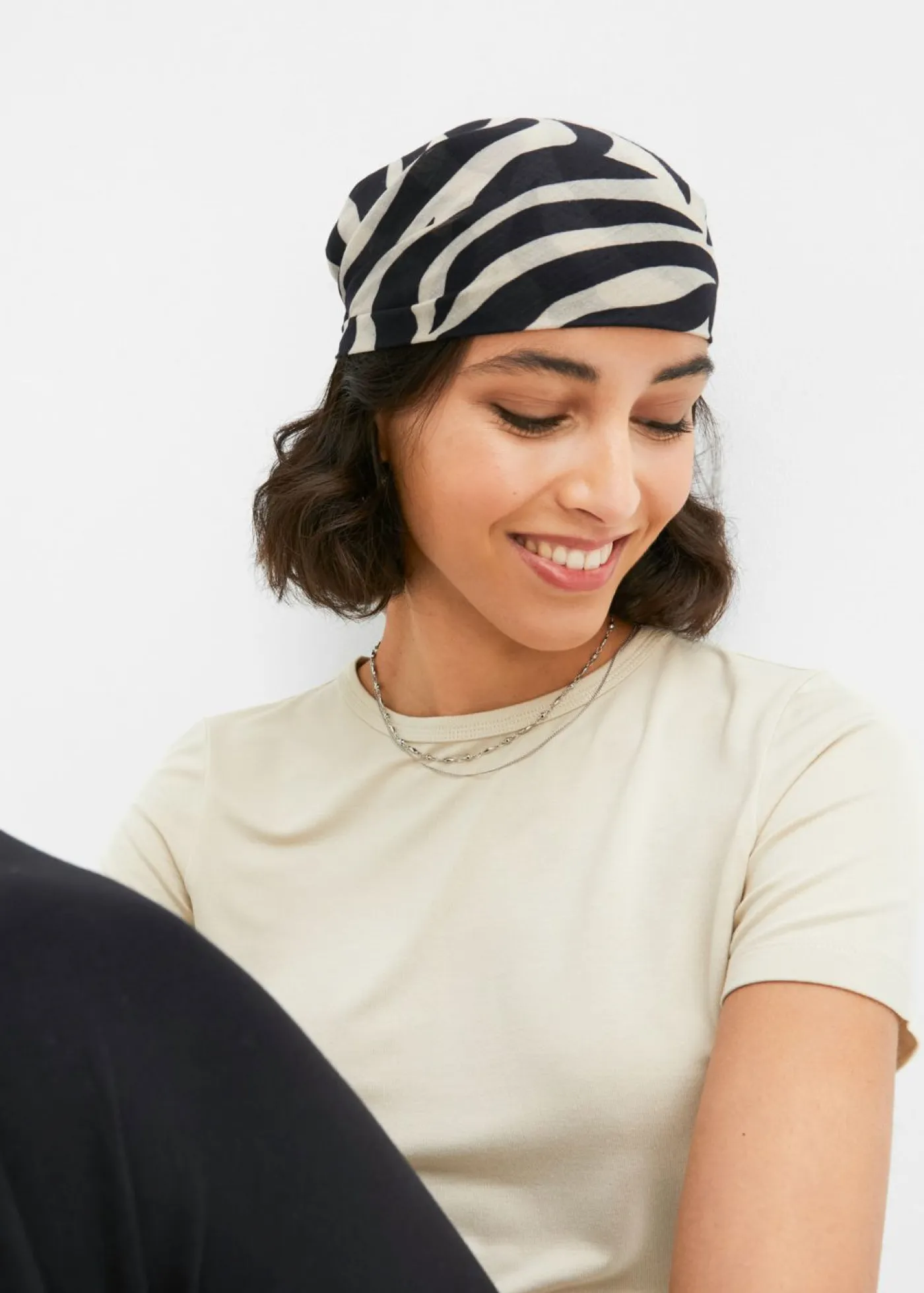 Clearance Camiseta de viscosa fluida Mujer Básicos|Camisetas