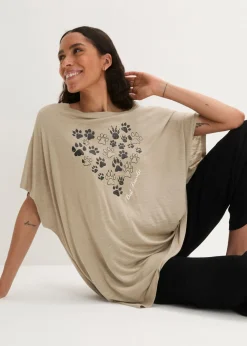 Clearance Camiseta de viscosa fluida Mujer Camisetas