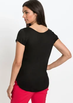 Clearance Camiseta de viscosa suave Mujer Básicos|Camisetas