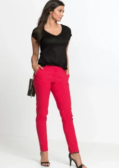 Clearance Camiseta de viscosa suave Mujer Básicos|Camisetas