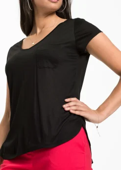Clearance Camiseta de viscosa suave Mujer Básicos|Camisetas