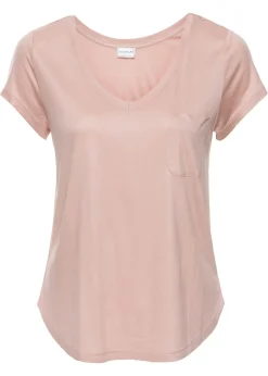 Hot Camiseta de viscosa suave Mujer Básicos|Camisetas