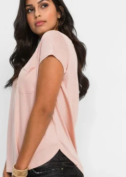Hot Camiseta de viscosa suave Mujer Básicos|Camisetas