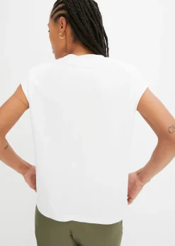 Sale Camiseta de viscosa suave Mujer Básicos|Camisetas