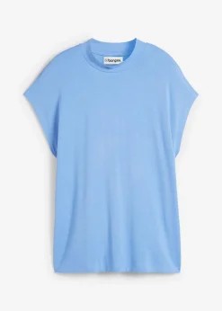Online Camiseta de viscosa suave Mujer Básicos|Camisetas