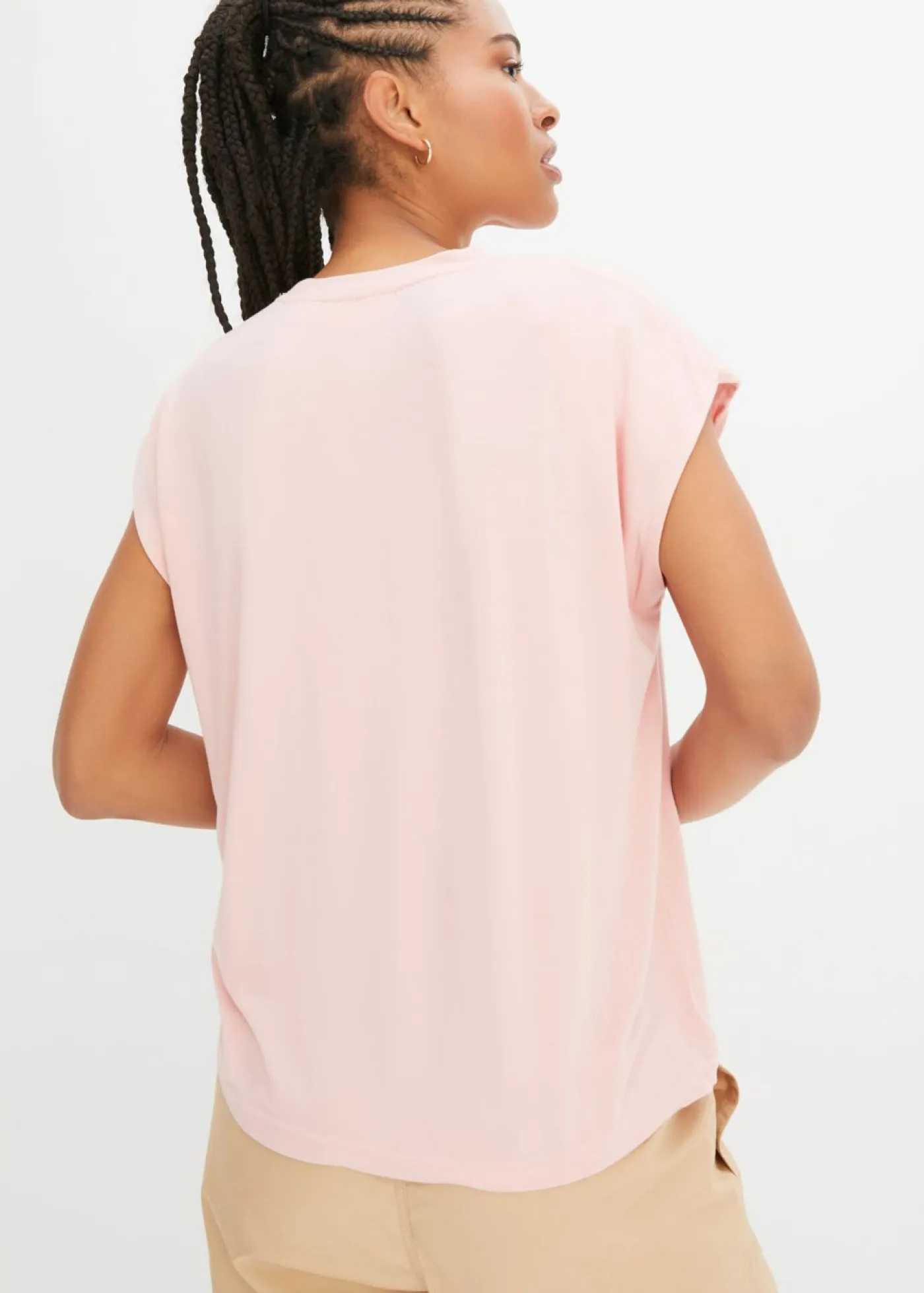 Camiseta de viscosa suave Mujer Básicos|Camisetas