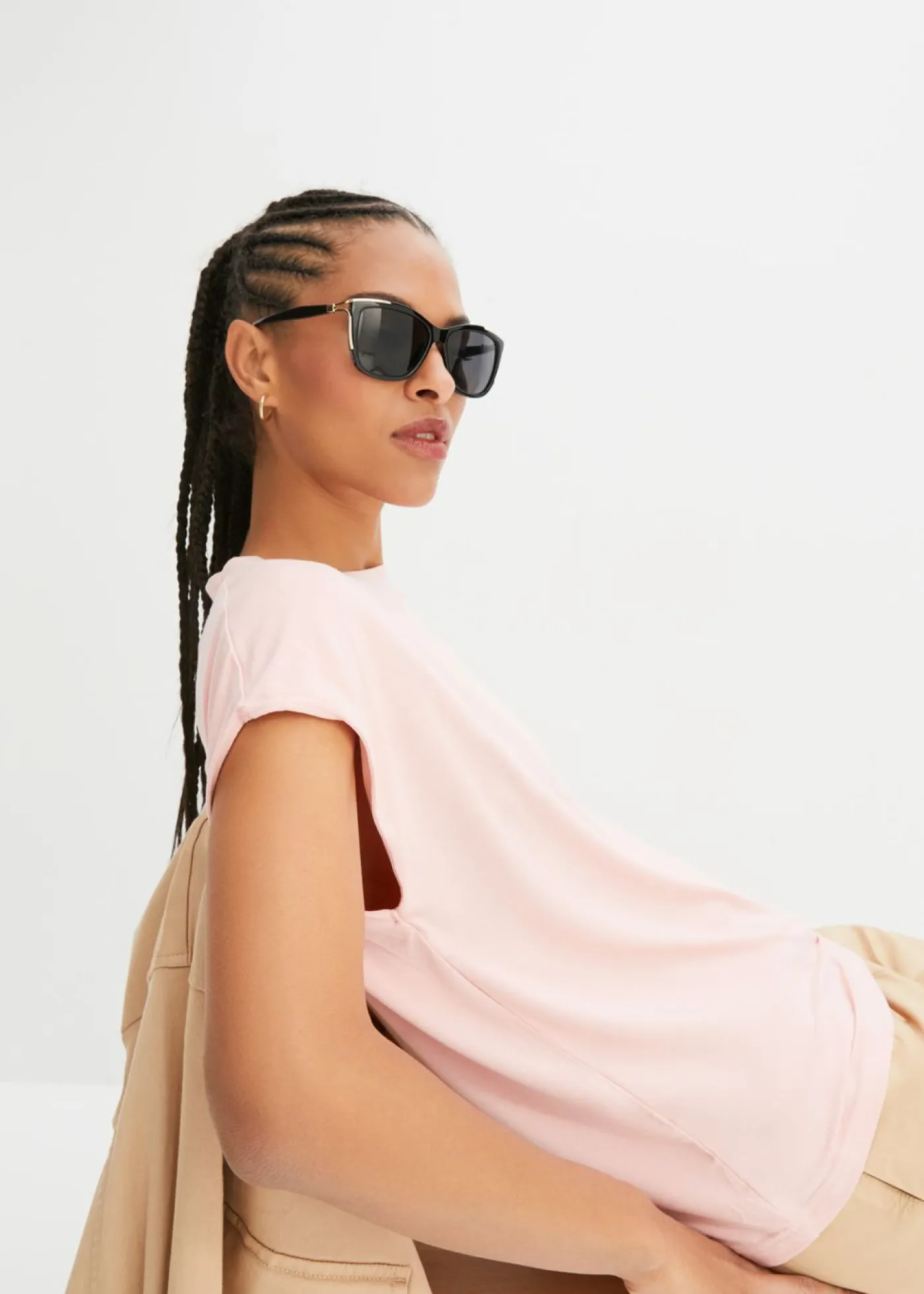 Camiseta de viscosa suave Mujer Básicos|Camisetas