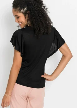 Online Camiseta de viscosa suave Mujer Camisetas|Novedades