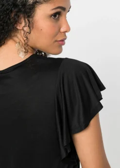 Online Camiseta de viscosa suave Mujer Camisetas|Novedades