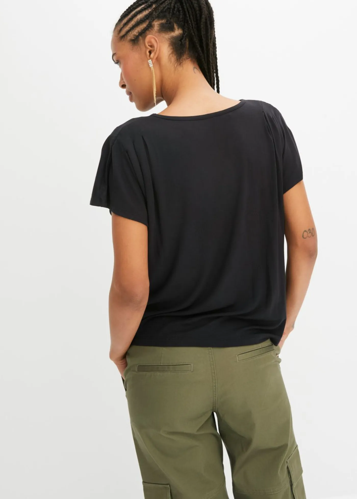 Hot Camiseta de viscosa suave Mujer Básicos|Camisetas