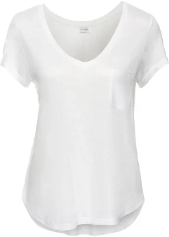 Discount Camiseta de viscosa suave Mujer Básicos|Camisetas
