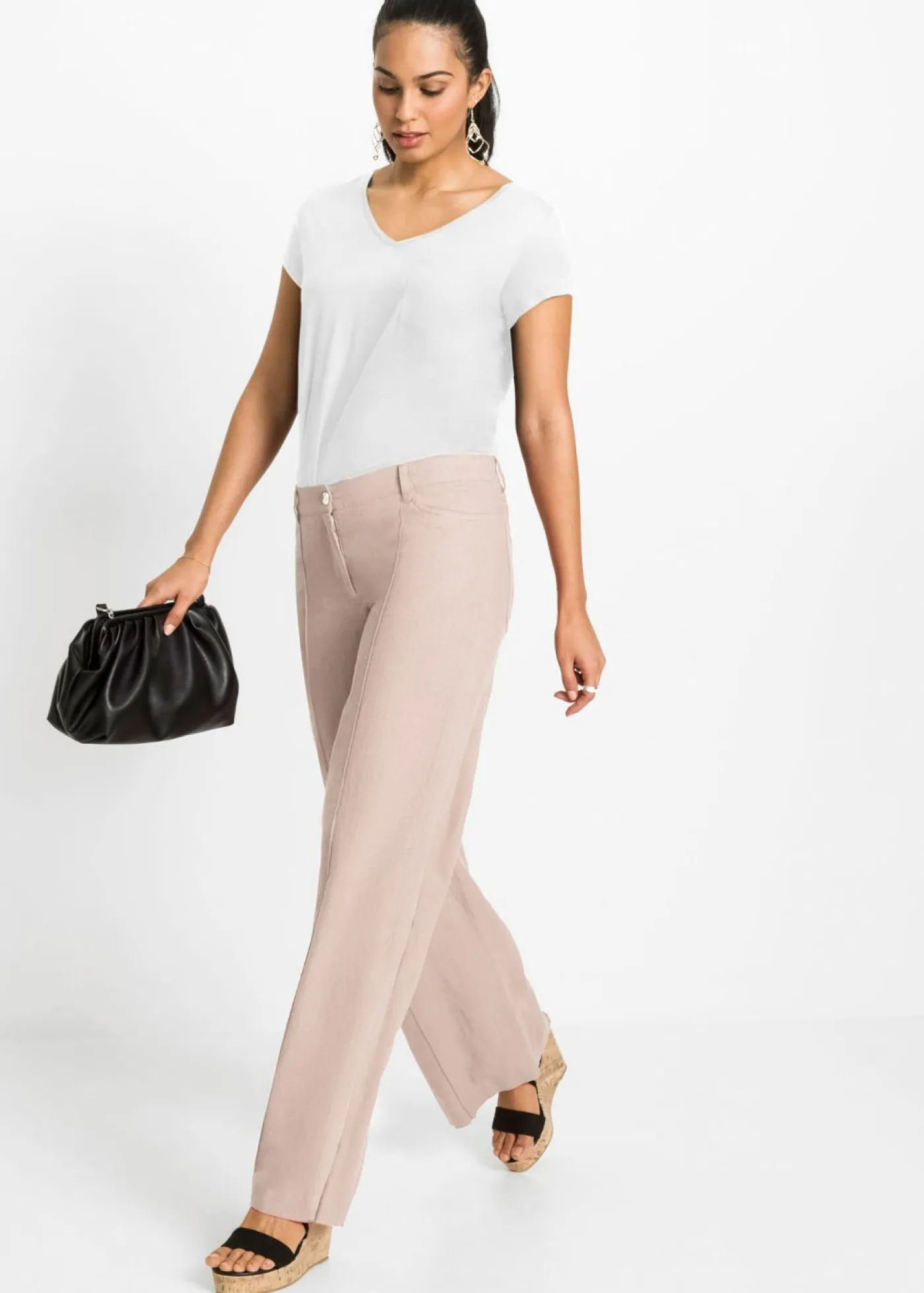 Discount Camiseta de viscosa suave Mujer Básicos|Camisetas