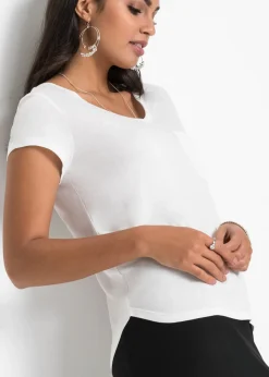 Discount Camiseta de viscosa suave Mujer Básicos|Camisetas