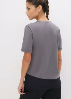 Discount Camiseta deportiva con aspecto estructurado Mujer Ropa Deportiva|Camisetas